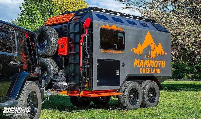 ll Boy 越野拖挂高顶+全铝+强越野！新葡京探险党终极选择！Mammoth Ta(图2)