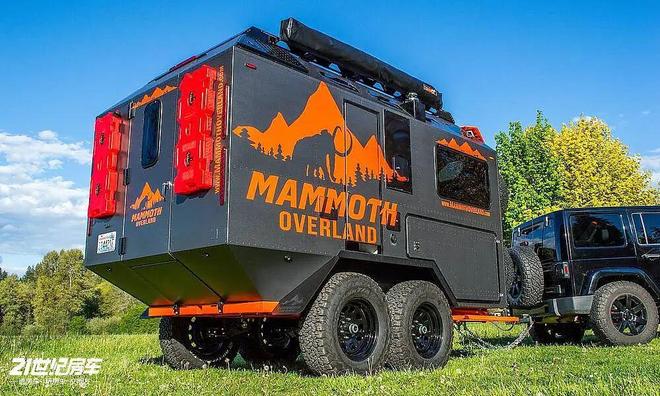 ll Boy 越野拖挂高顶+全铝+强越野！新葡京探险党终极选择！Mammoth Ta(图6)