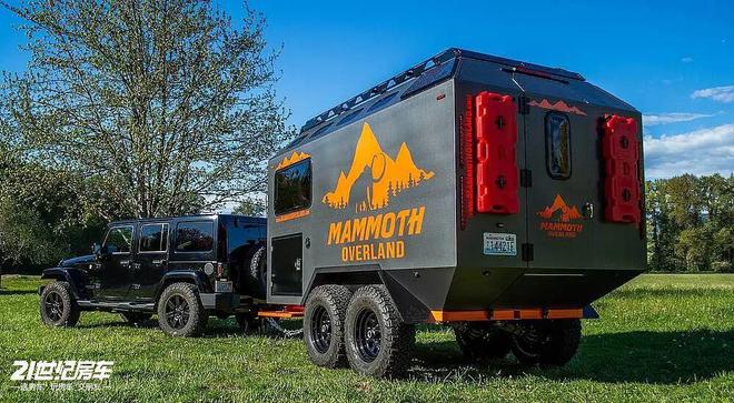 ll Boy 越野拖挂高顶+全铝+强越野！新葡京探险党终极选择！Mammoth Ta(图10)